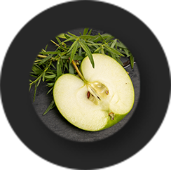 Pomme granny estragon